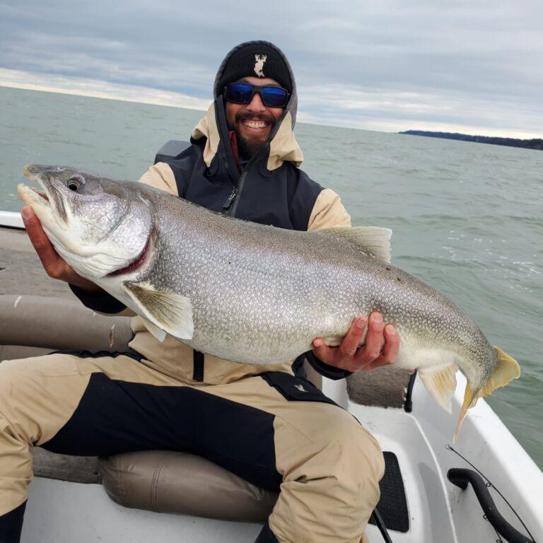 Lake Trout fishing Lake Erie, Lake Trout Charter, Lake Trout Guide