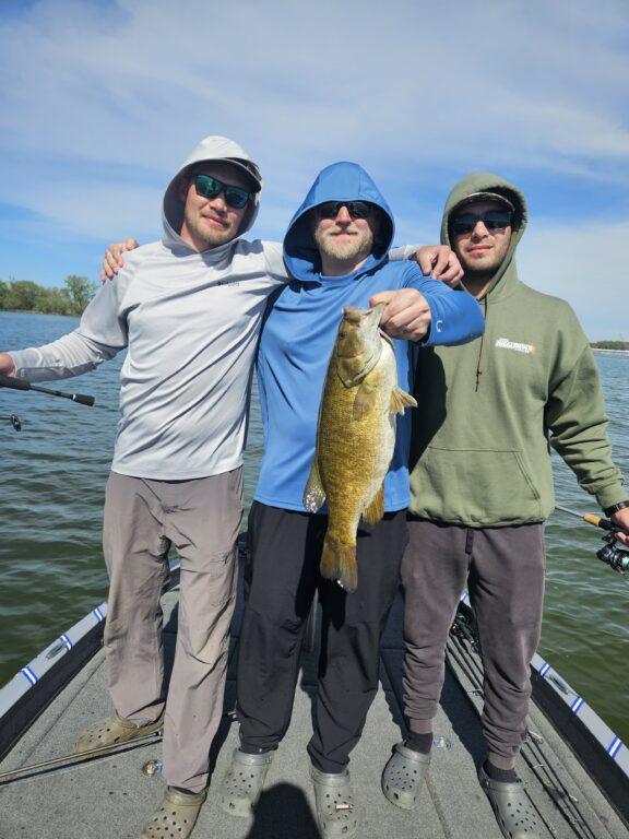 Lake Erie Fishing Charter for Bass - Erie, PA (Big Fat Bass Guide Service)