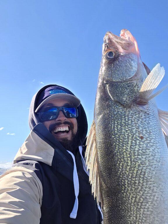 Big Lake Erie Walleye with Captain Destin of Big Fat Bass Guide Service on Lake Erie