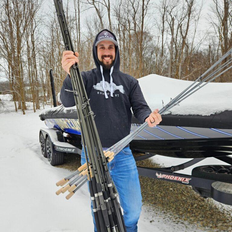 Captain Destin with Douglas Rods