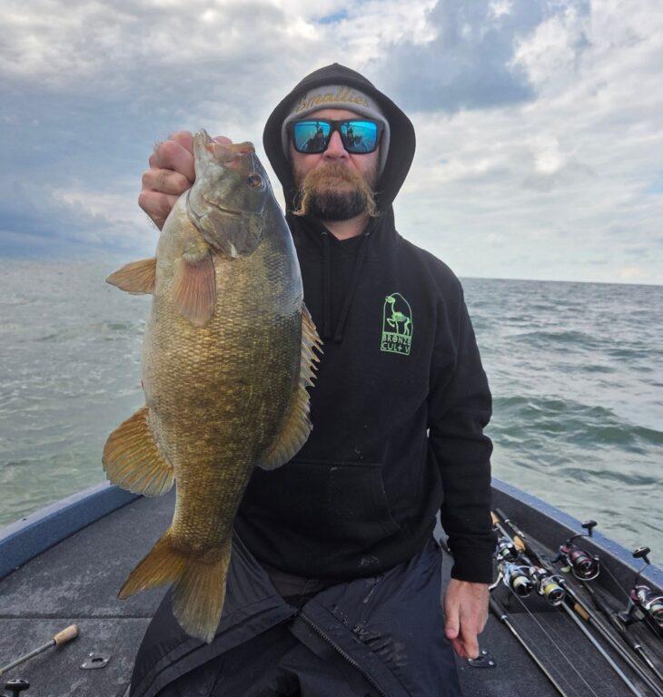 Lake Erie Fall Smallmouth Bass with Big Fat Bass Guide Service